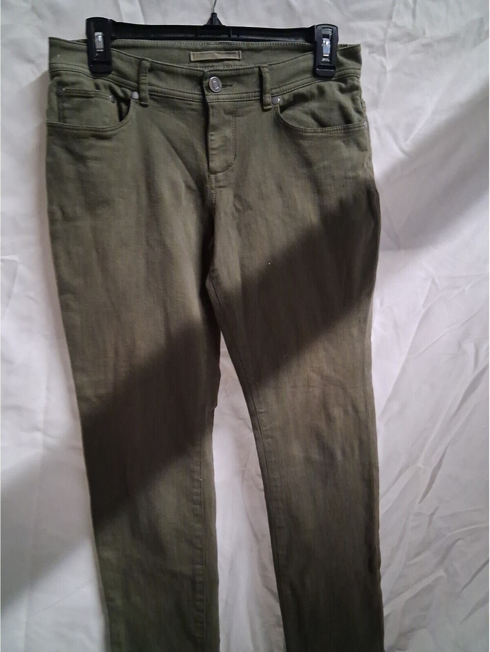 L.L Bean Classic Fit Size 6P Womens Jeans Green G2